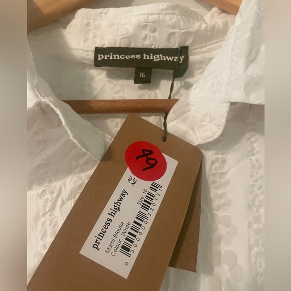 NWT Princess Highway Marni Floral Blouse 12US/16AU - Picture 4 of 4